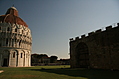 Baptistry and Wall