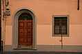 Arched door