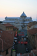 View from the Hotel Balcony 5: Towards the Cathedral