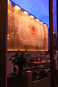 Inside a bar