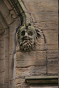 Carved stone head 3