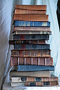 Pile of old books N