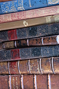 Pile of old books N