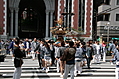 Procession 8: Crossing the street