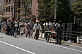 Lady in a procession