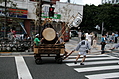 Pulling the drum