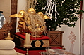 Golden Head in a Shrine