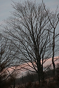 Sunset sloping.