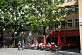 Corner restaurant