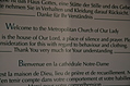 The church sign