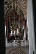 Chandelier and Organ Pipes