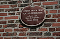 Sign on the Church Wall