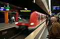 Arriving train