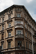 Stone balconies