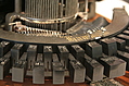 Hammond 1 (1881) 3: close-up of typewriter keys 1
