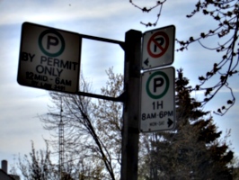 [picture: No Parking Not Even Slightly]