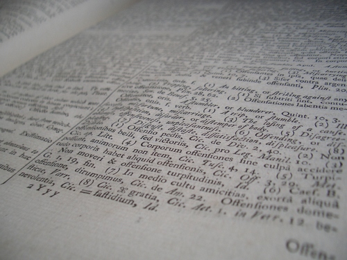 [Picture: Latin Dictionary 4]
