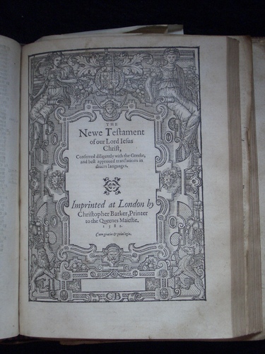[Picture: Geneva Bible Title Page]