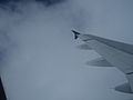 [Picture: Wing and Clouds]