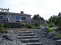 [Picture: Looking up at the house]
