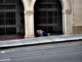 [picture: Homeless in riches]