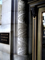 [picture: Wells Fargo Bank Decorative Pillar]