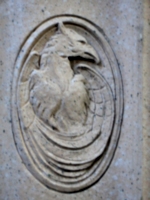 [picture: Stone gryphon]