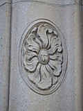 [Picture: Decorative architectural stone carving]