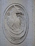 [Picture: Stone gryphon]