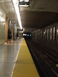 [Picture: Blurred subway station platform 2]