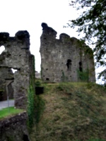[picture: Restormel Castle 34: Gatehouse and castle wall]