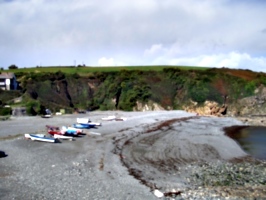[picture: Porthallow Beach]