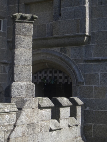 [Picture: Pendennis Castle 19: Gothic castle detail 2]