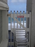 [Picture: No access to the beach 2]