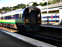 [picture: Train approaching]