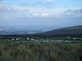 [Picture: Panorama - Sheep-covered hills: 3]