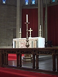 [Picture: Altar at Brisbane Anglican Cathedral]