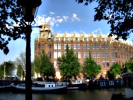 [picture: Building by Canal]