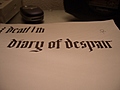 [Picture: Diary of Despair]