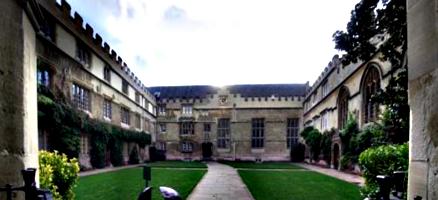 [picture: Exeter College Quadrangle]
