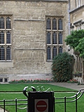 [Picture: Exeter College courtyard]