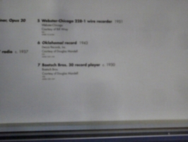 [picture: captions for record player display]