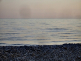 [picture: Gentle waves at sunset 3]