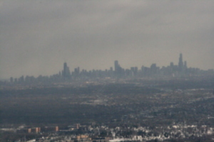 [picture: Chicago skyline from the air]