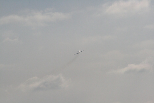 [Picture: Chicago airport: ’plane in flight 2]