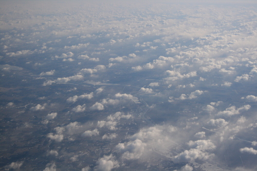 [Picture: Clouds from the ’plane 6]