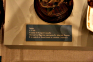 [picture: Santo: St. John the Baptist Figurine 3]