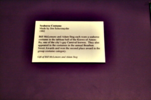 [picture: caption for seahorse costume]