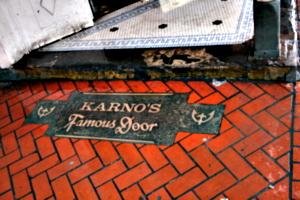 [picture: Karno's Famous Door 2]