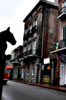 [picture: Horse post]